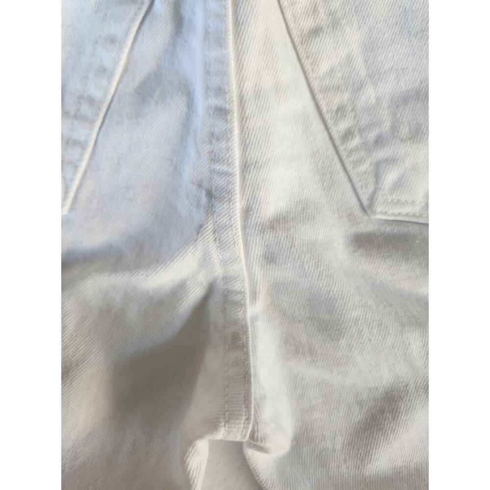 NWD RE/DONE Originals 70s Stove Pipe HR Straight Leg Jeans Size 24 White #BA405 - Picture 9 of 16